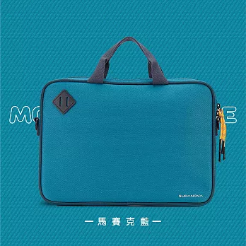 SUPANOVA EXPLORER 探險家系列- Laptop Bag 14吋筆電包  馬賽克藍