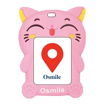 Osmile KD1000 兒童求救定位通話守護貓掛繩版（贈錶帶） 櫻花粉