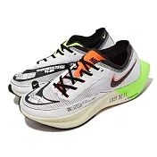 Nike 慢跑鞋 ZoomX Vaporfly Next% 2 女鞋 白 黑 雙色中底 碳板 FB1848-101