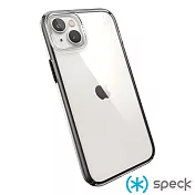 Speck iPhone 14 Plus (6.7吋) Presidio Perfect-Clear Geo 透明防摔殼-黑框