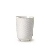 Lyngby Porcelæn Rhombe 菱紋 瓷杯 （330ml、白）