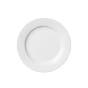 Lyngby Porcelæn Rhombe 菱紋 午餐盤 （Ø 23cm、白）