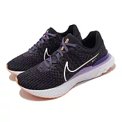 Nike 慢跑鞋 Wmns React Infinity Run FK 3 女鞋 紫 橘 運動鞋 DD3024-502