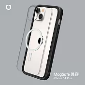 犀牛盾 iPhone 14 Plus (6.7吋)  Mod NX(MagSafe兼容) 邊框背蓋兩用手機保護殼- 黑