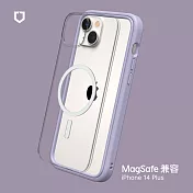 犀牛盾 iPhone 14 Plus (6.7吋)  Mod NX(MagSafe兼容) 邊框背蓋兩用手機保護殼- 薰衣紫