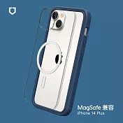 犀牛盾 iPhone 14 Plus (6.7吋)  Mod NX(MagSafe兼容) 邊框背蓋兩用手機保護殼- 海軍藍