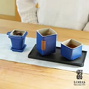 【陸寶LOHAS】行方樂享杯茶禮 戶外×家用 兩用配置 隨心切換　 經典藍