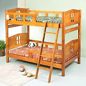Homelike 維爾圓柱雙層床 實木雙層床 上下舖 3.5尺床 小孩床 宿舍 專人配送安裝