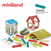 【西班牙Miniland】ECO工型積木32入