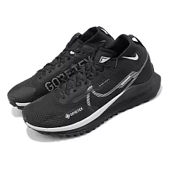 Nike 越野跑鞋 React Pegasus Trail 4 GTX 黑 灰 男鞋 防水 DJ7926─001