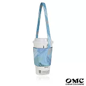 【OMC】羽草系JOIN隨手杯提袋/環保杯套/環保杯提袋1入13050- 粉嫩藍