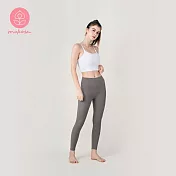 【Mukasa】LISSOM 輕盈裸感瑜珈褲 - 太空灰 - MUK-22901 XL 太空灰