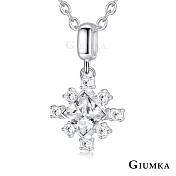 GIUMKA純銀女鍊白雪世界925純銀項鍊短項鏈不易過敏銀飾推薦 單鍊價格 MNS07095 45cm 白鋯