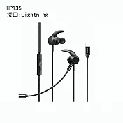 Mcdodo麥多多 超靈系列數字遊戲耳機Lightning HP135 黑色