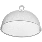 《EXCELSA》金屬圓桌罩(白30cm) | 菜傘 防蠅罩 防塵罩 蓋菜罩