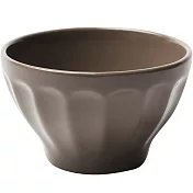 《EXCELSA》直紋餐碗(深褐10cm) | 飯碗 湯碗
