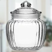 《KitchenCraft》菊花紋復古密封玻璃罐(600ml) | 保鮮罐 咖啡罐 收納罐 零食罐 儲物罐