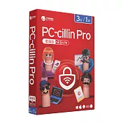 趨勢PC-cillin Pro 一年三台防護版 (盒裝)