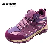 GOODYEAR【探險旅行家W2】女款郊山健行鞋-藕紫 / GAWO22517 JP23 藕紫