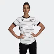 ADIDAS DFB H JSY 德國國家隊主場球衣 女短袖上衣-EH6102 XS 白