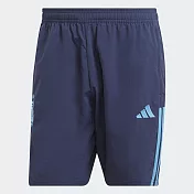 ADIDAS AFA DT SHO 阿根廷國家隊訓練 男運動短褲 -HF3937 S 藍