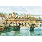 義大利 IFI 海報/包裝紙 經典老橋 Firenze ponte v