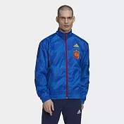 ADIDAS 世界盃西班牙國家隊雙面 男休閒外套-HE8920 S 藍