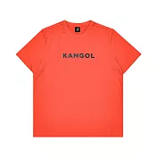 KANGOL 中性圓領T 6225102450 M 橘