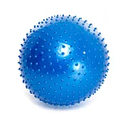 Fun Sport 樂波兒-核心訓練健身球(65cm顆粒按摩防滑款)附打氣筒-(抗力球/彈力球/運動球/復健球) 好動藍