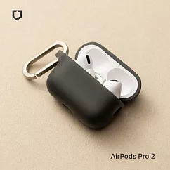 犀牛盾 Airpods Pro 2 (第2代) 防摔保護套(含扣環) ─ 經典黑 經典黑