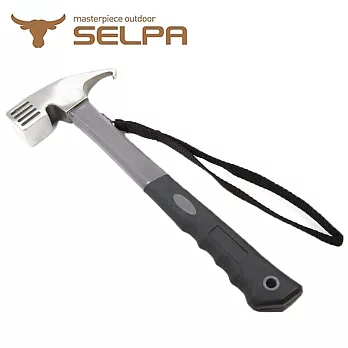 【韓國SELPA】鑄鋼營槌/營釘槌/鋼頭營鎚/槌子鋼錘(可拔釘)(兩色任選) 黑色