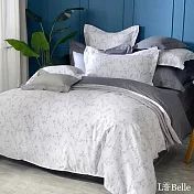 義大利La Belle《夢之旋律》純棉雙人四件式防蹣抗菌吸濕排汗兩用被床包組