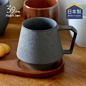 【日本39arita】日本製有田燒陶瓷馬克杯-500ml- 黑天目