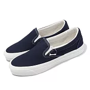Vans 懶人鞋 OG Classic Slip-On Vault 男鞋 女鞋 藍 白 休閒鞋 VN0A45JK1X7