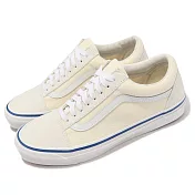 Vans 休閒鞋 OG Old Skool LX Vault 奶油白 藍線 低筒 男鞋 女鞋 VN0A4P3X638