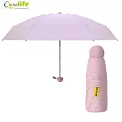 [Conalife] 迷你晴雨兩用折疊口袋傘 (1入) - 粉