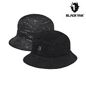 【BLACKYAK】雙面漁夫帽 M 黑色-58