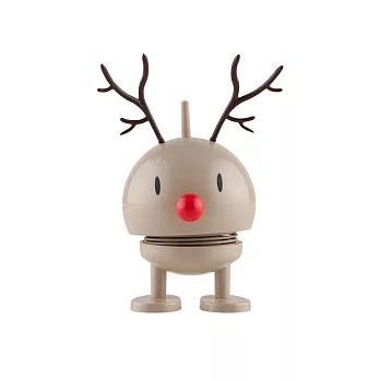 Hoptimist Reindeer 麋鹿 彈簧公仔  （小、棕色）