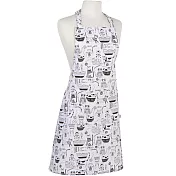 《NOW》平口單袋圍裙(貓派對) | 廚房圍裙 料理圍裙 烘焙圍裙
