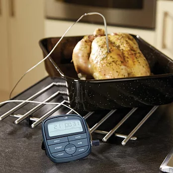 《Master》磁吸探針計時溫度計 | 烘焙測溫 料理烹飪 電子測溫溫度計時計