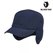 【BLACKYAK】YAK遮耳棒球帽 S 海軍藍-56
