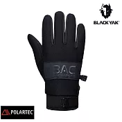 【BLACKYAK】ALPINE POLARTEC保暖手套 L 黑色