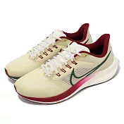 Nike 慢跑鞋 Air Zoom Pegasus 39 男鞋 米白 紅 綠 小飛馬 運動鞋 FB7161-231