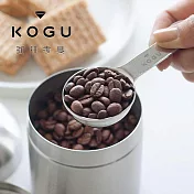 【下村企販】日本製304不鏽鋼雙頭咖啡計量匙8g/1g(KOGU 戶外露營系列)