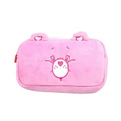 Care Bears 彩虹熊 長方形 筆袋 化妝包 旅行包 收納包 粉色