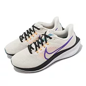 Nike 慢跑鞋 Wmns Air Zoom Pegasus 39 女鞋 米白 紫 路跑 運動鞋 DH4072-006 23cm IVORY/PURPLE