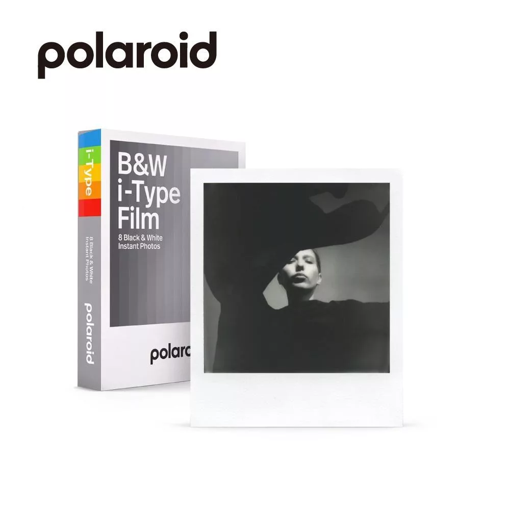 Polaroid i-Type 黑白色白框相紙 雙入裝 (DIF2)