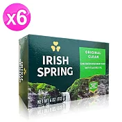 Irish Spring運動香皂113g/4oz x6顆
