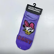 【Wonderland】卡通大集合玻璃絲水晶襪(10色) FREE 卡通鴨(紫)
