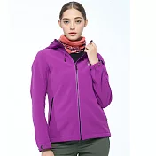 【荒野wildland】女N66防風防潑三層貼保暖外套紫羅蘭 M 紫色